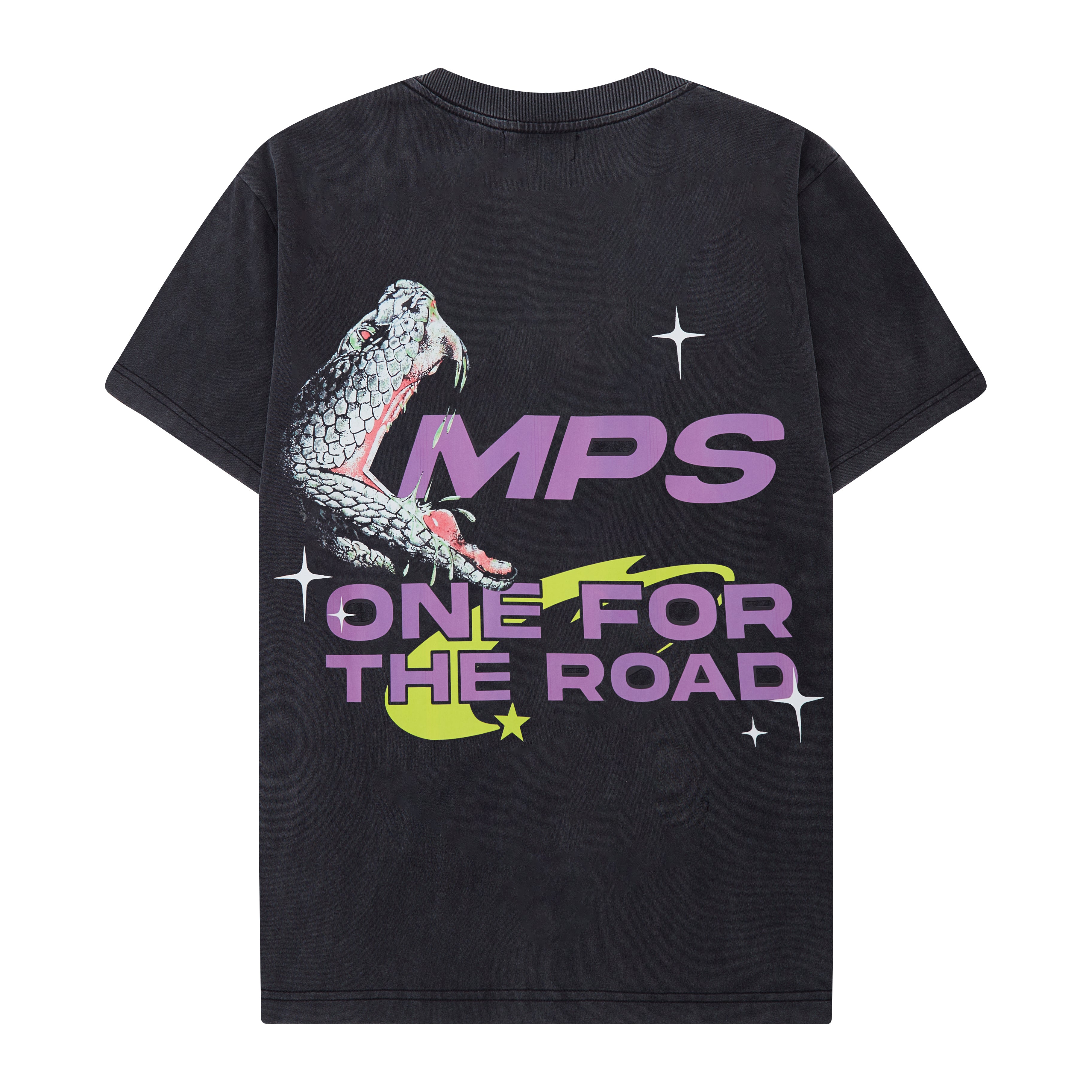 OFTR Crop Tee (Vintage Black)